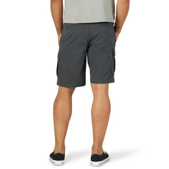 Wrangler Men's Epic Soft Cotton Stretch Relaxed Fit Cargo Shorts Gray Size 42 - Picture 2 of 9